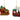 KAEMINGK - Appendino trenino in plastica 10cm Cod. 027755
