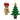 KAEMINGK - Appendini in plastica 10cm cm Cod. 028035