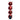 KAEMINGK - Box sfere in vetro rosso 10cm Cod. 141502