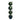 KAEMINGK - Box sfere in vetro verde 10cm Cod. 141592