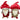KAEMINGK - Gnomo natalizio Peluche 66cm Cod. 529748