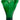 SHISHI - Vaso Verde Vetro Frastagliato 34cm  Cod. 61347