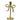 KAEMINGK - Candelabro in ferro oro con fiocco 21cm Cod. 729372