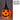 KOOPMAN - Zucca Halloween con LED 68CM