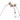 PICK CON STELLE DORATE 55 CM