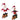 GOODWILL - Babbo natale e elfo su trenino Cod. 89250
