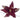 GOODWILL - Stella di natale bordeaux con clip 31cm Cod. FL18712