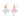GOODWILL - Ballerina con tulle rosa e bianco 16cm Cod. MO96522