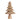 GOODWILL - Albero di natale oro e paiettes 30cm Cod. PL52602
