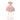 VETUR - Principessa natalizia Di Tessuto Rosa 52cm Cod.93974