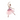 KURT ADLER - Ballerina natalizia rosa 17cm Cod. C7655