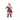KURT ADLER - Babbo Natale con bottiglie coca cola Cod. CC9183