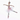 KURT ADLER - Ballerina asiatica 14cm Cod. E0238