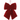 VETUR - Fiocco Velluto Rosso 29 Cm Cod. 16155