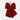VETUR - Fiocco velluto rosso 36cm Cod. 99319