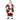 KAEMINGK - Babbo natale in plastica 28cm Cod. 537983