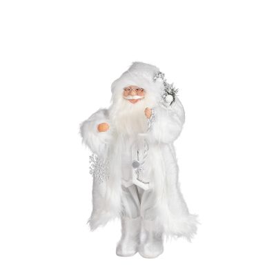 Babbo Natale Bianco 47cm Cod. 1113051