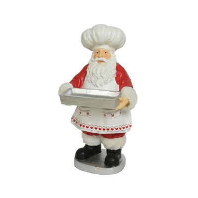 Babbo Natale con piatto Cod. 530511