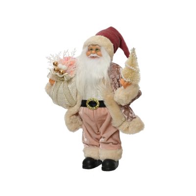 Babbo Natale Rosa 30cm Cod. 547579