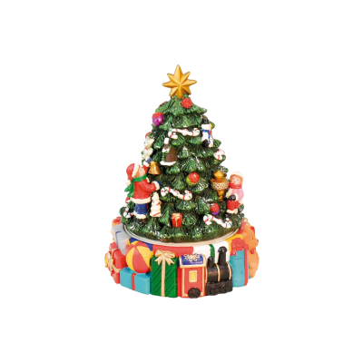 Carillon Albero di Natale con regali Cod. 59140