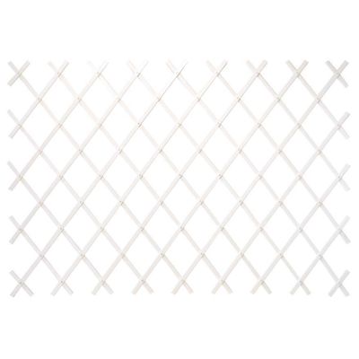 VERDEMAX - traliccio estensibile in PVC colore bianco 3x1 Cod. 7551