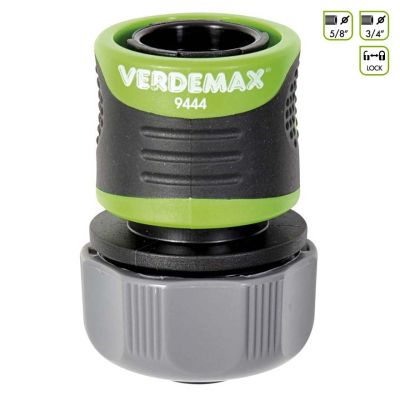 VERDEMAX - Raccordo portagomma 5/8“ - 3/4“ lock Cod. 9444
