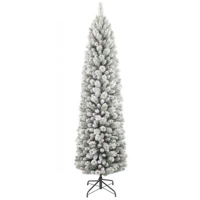 FRADA - Pencil Snowy Flocked Pine 180cm