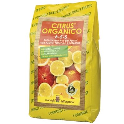 I CONSIGLI DELL'ESPERTO - Citrus organico 5kg Cod. 225