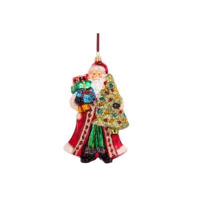 HURAS FAMILY - Babbo Natale con albero e regali Cod. S819