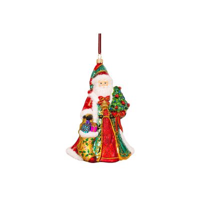 HURAS FAMILY - Babbo Natale con calza regali Cod. S959