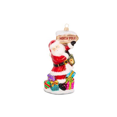 HURAS FAMILY - Babbo Natale con regali e segnale Cod. S965