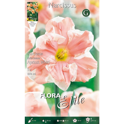 Flora Elite - Bulbi Narciso Apricot Whirl 5 pezzi Cod. 789366