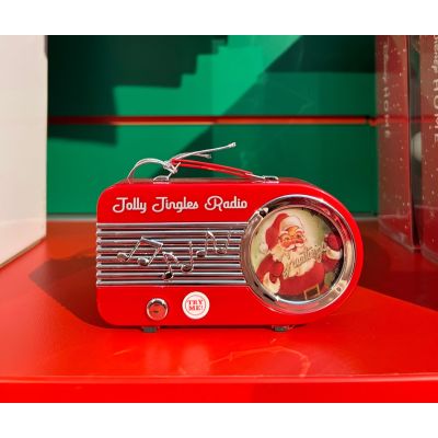 Appendino Radio vintage Rosso Cod. 948181