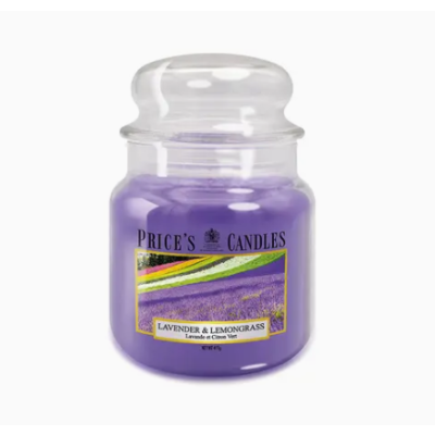 Price Candles - Lavender & Lemongrass 411gr